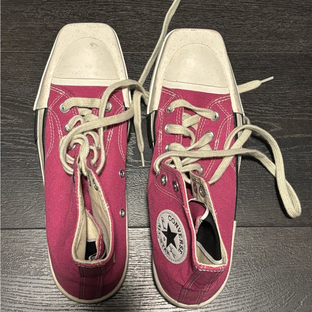 Rick Owens x Converse Women's Pink High-Top Sneakers